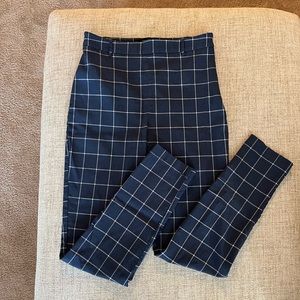 Forever 21 Womens Patterned Ankle Pants